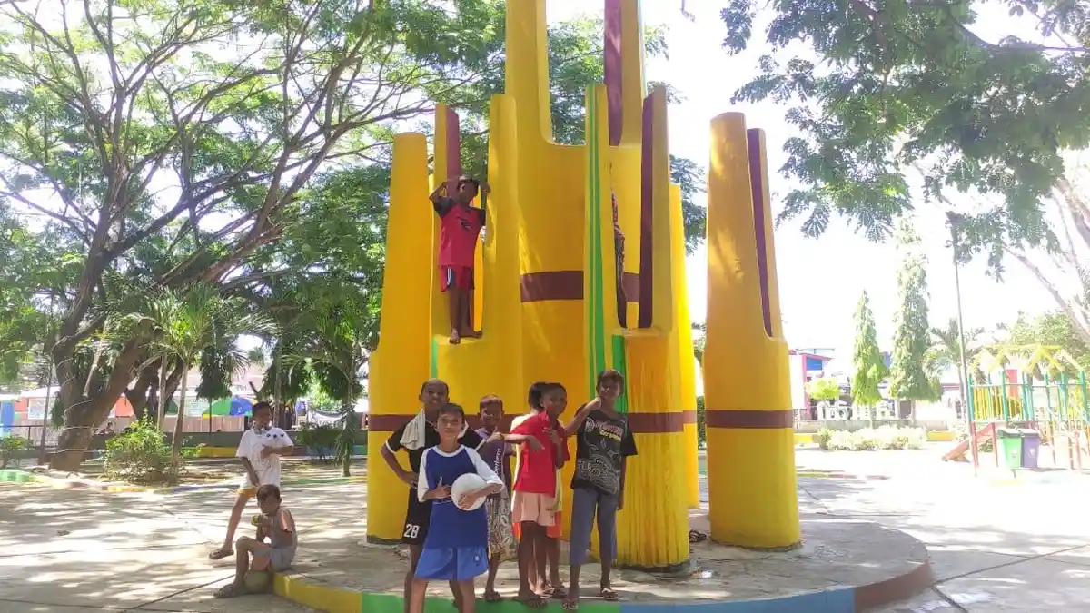 Taman Keren Moodu Gorontalo Kembali Bersolek, Jadi Destinasi Favorit Anak-Anak