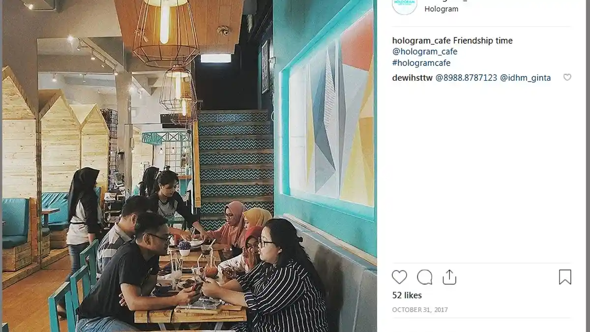 TRIBUNWIKI: 4 Kafe Unik dan Instagramable di Jl Onta Lama, Asyik Buat Nongkrong Sambil Selfie