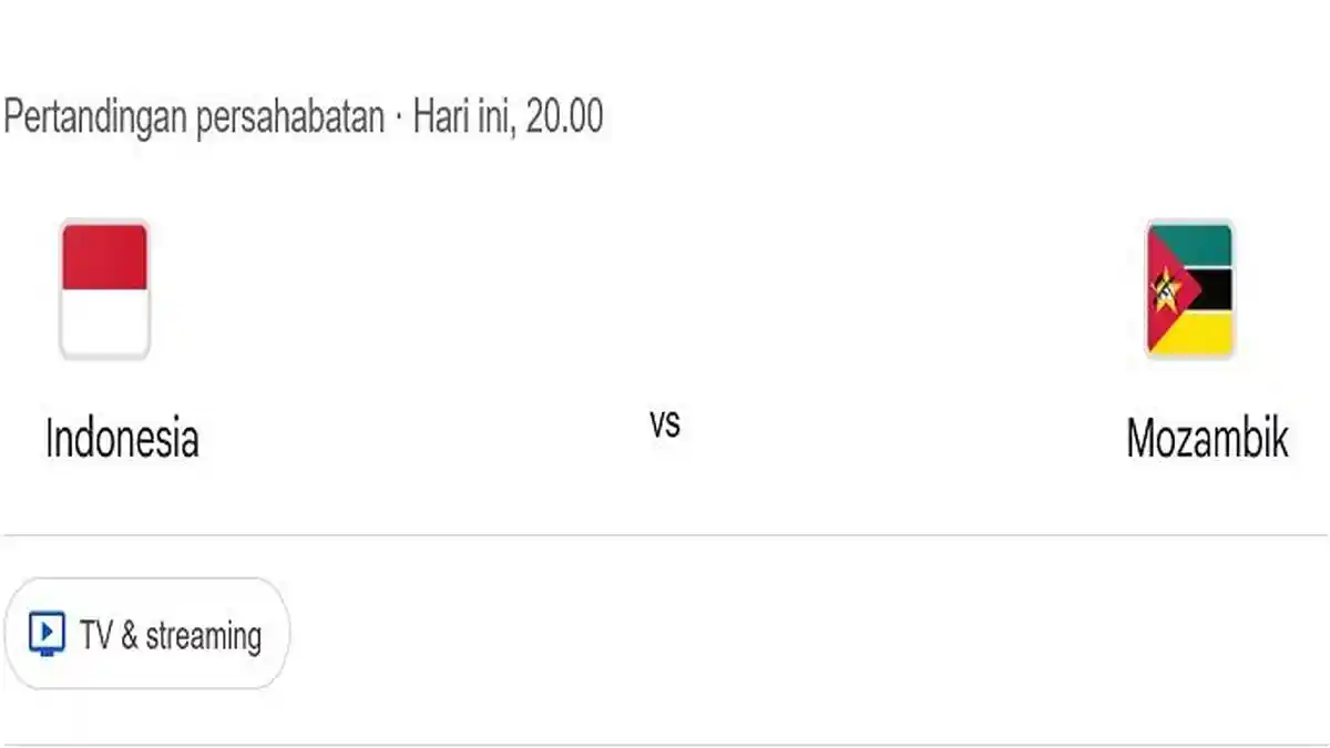 Prediksi Skor dan Susunan Pemain Timnas Indonesia VS Mozambik, Beckham Main
