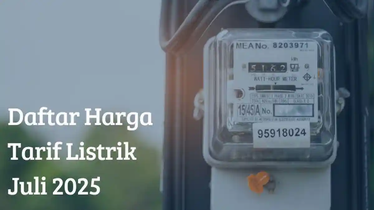 Daftar Tarif Listrik Juli 2025 untuk Semua Golongan Pelanggan, Tarif Subsidi Jadi Segini