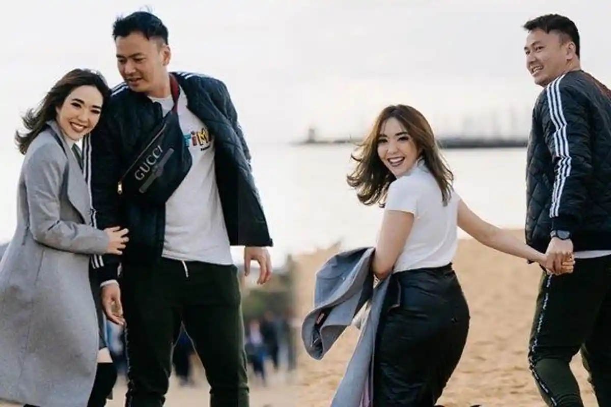 Gisella Pamer Perut Rata Bareng Wijin, Kekasihnya Dituduh Cuma Numpang Tenar