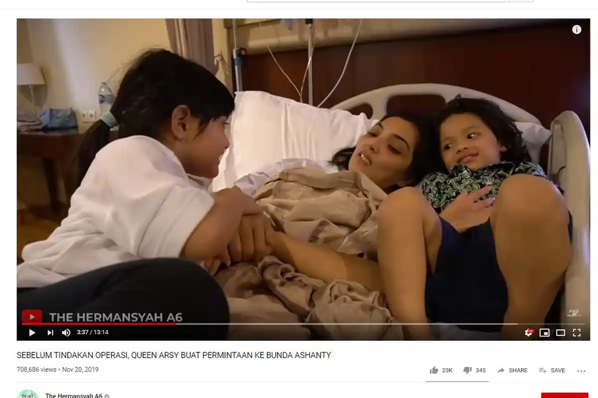 Diprotes Arsy saat Masih Terbaring Lemah di Rumah Sakit, Ashanty: Mati Gue