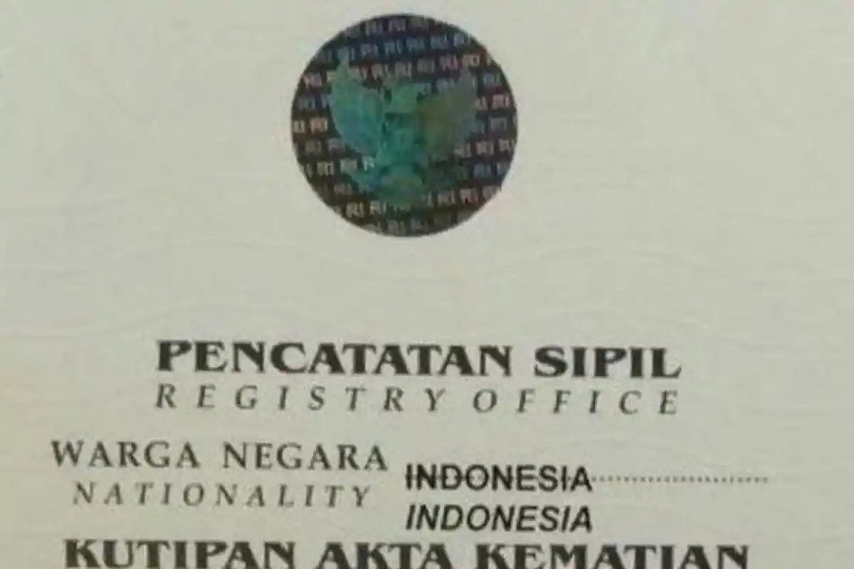 Update Membuat Akta Kematian Untuk Mengurus Warisan, Simak Persyaratan Berikut !