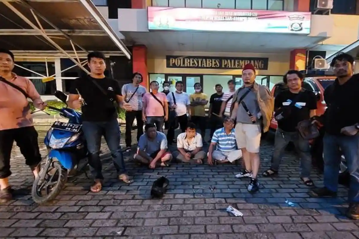 Tim Beguyur Bae Polrestabes Palembang, Tiga Pembobol Rumah Kosong Dibekuk Begini Modus Pelaku