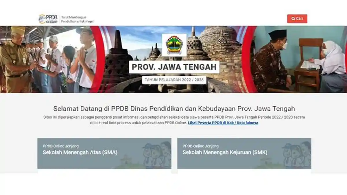 PENGUMUMAN PPDB SMA Jateng 4 Juli 2022, Ini Link dan Cara Ceknya