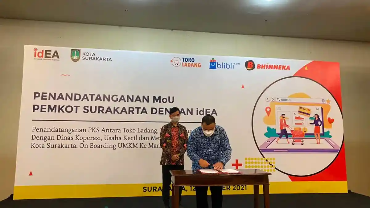 Gibran Rakabuming Gandeng Asosiasi E-Commerce Indonesia Digitalisasi UMKM
