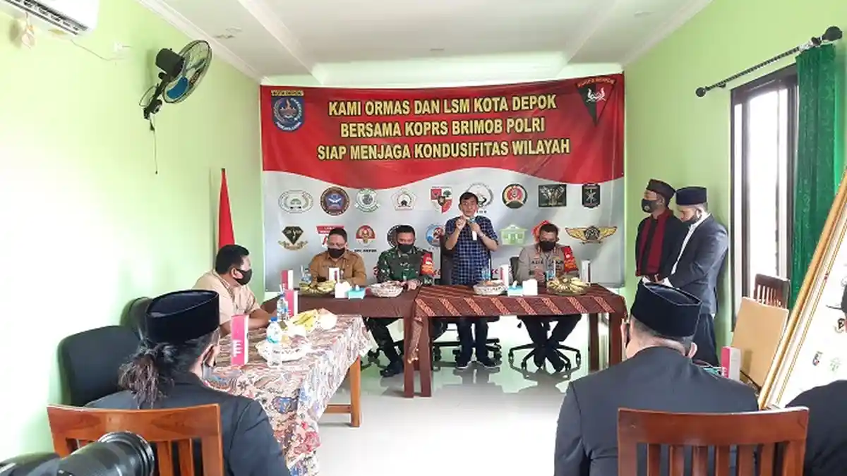 Jelang Pilkada Depok, 19 Ormas Janji Tidak Bikin Onar dan Jaga Situasi Aman
