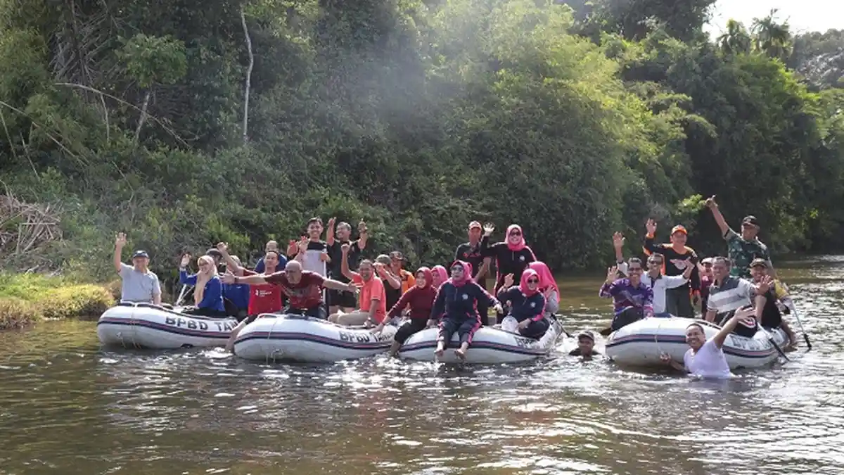 Riam Adungan Miliki Potensi Wisata Arung Jeram, Juga Ada Batuan Karst dan Gua