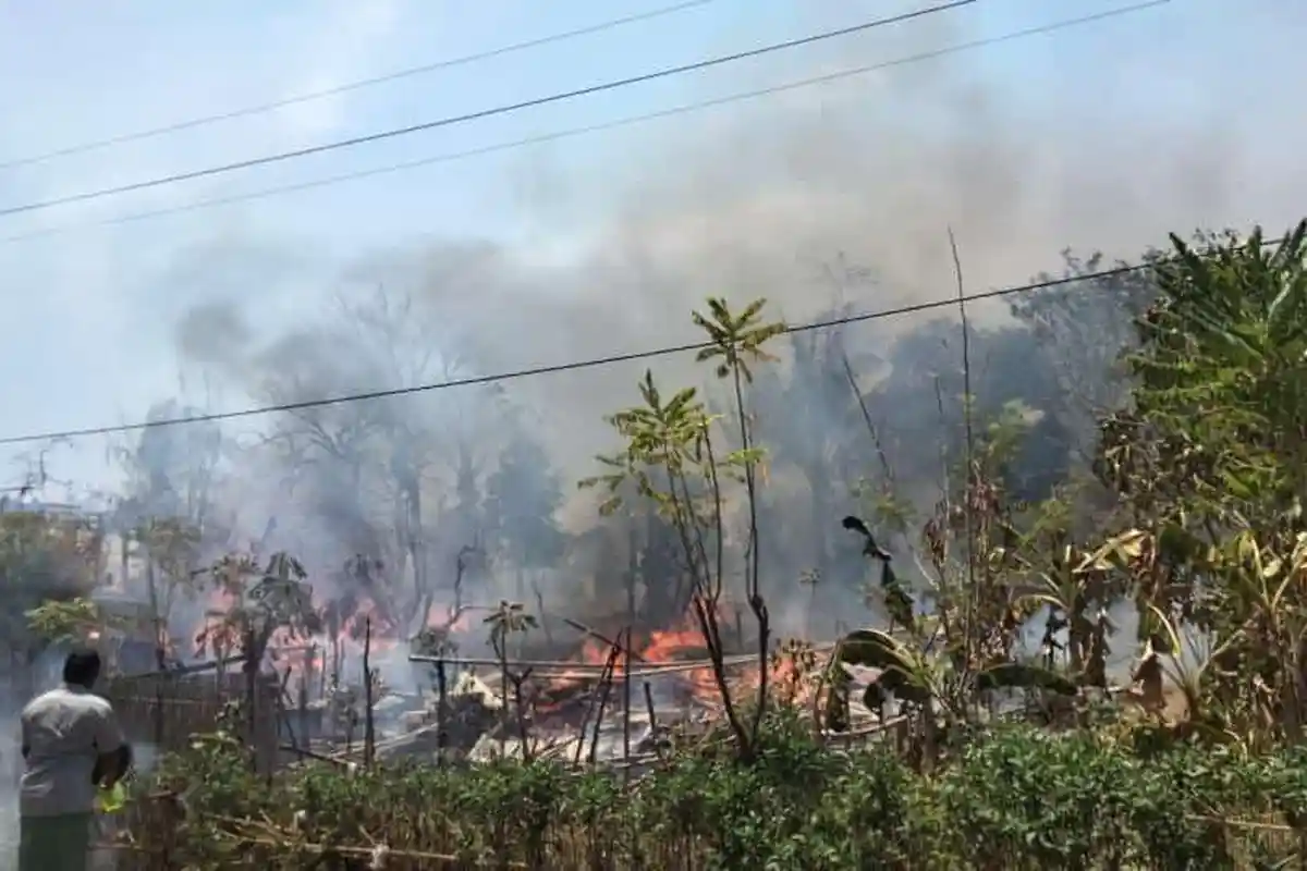 Kebakaran Hanguskan 51 Rumah di Wajo Sepanjang 2024, Korsleting Listrik Jadi Penyebab Utama
