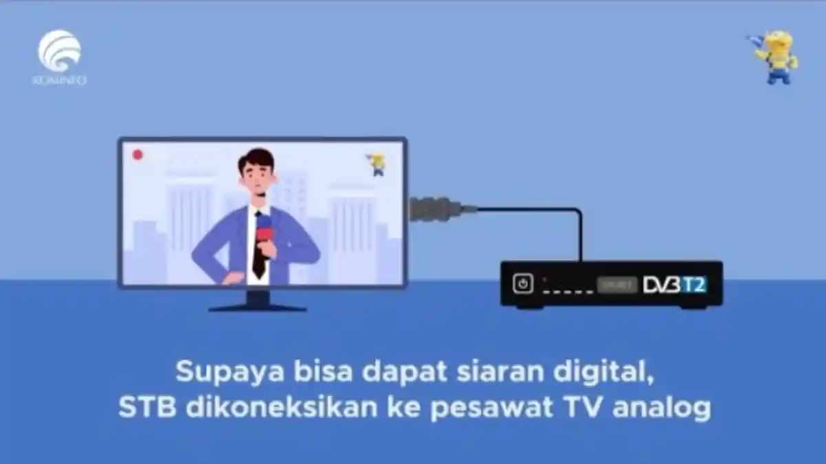 Cara Pasang Set Top Box ke TV Tabung atau TV LED, Ada STB Merek Polytron, Tanaka, Advan dan Matrix