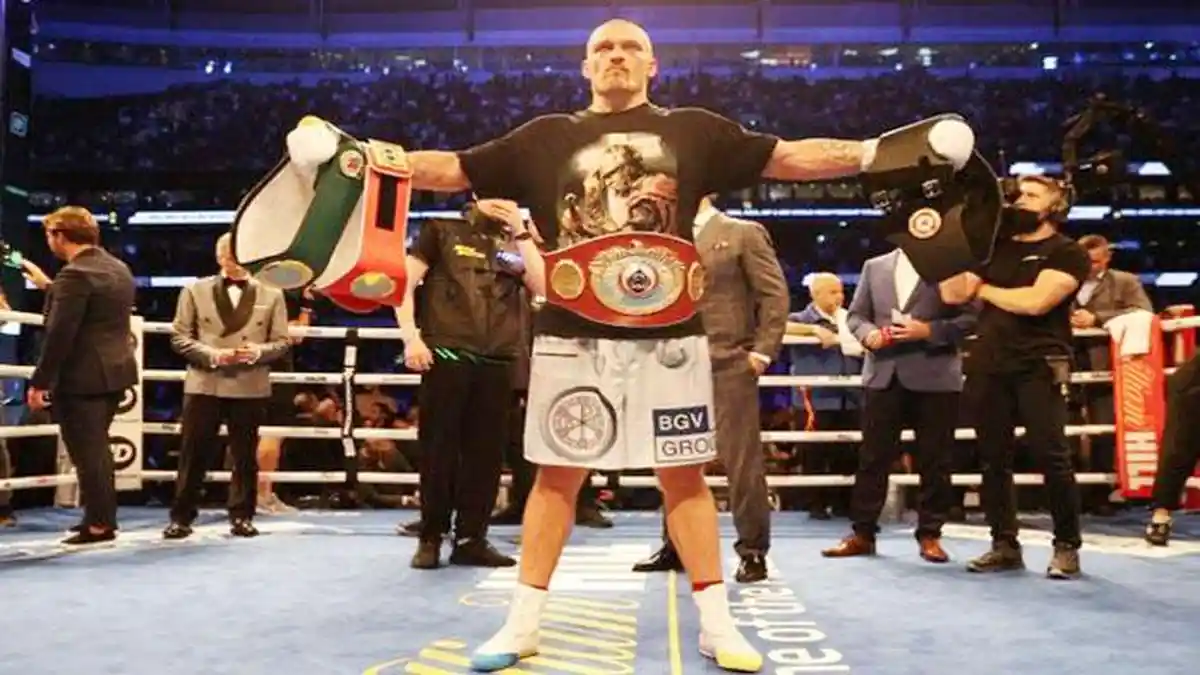 Tinju Dunia Oleksandr Usyk vs Anthony Joshua Bawa Misi Perdamaian Melalui Olahraga