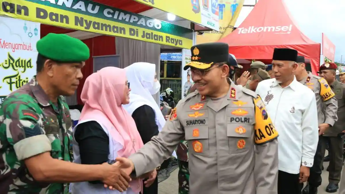 Kapolda Sumbar : Situasi Kamtibmas Masih Kondusif, Forkopimda Cek Pos Pengamanan & Terpadu Idulfitri