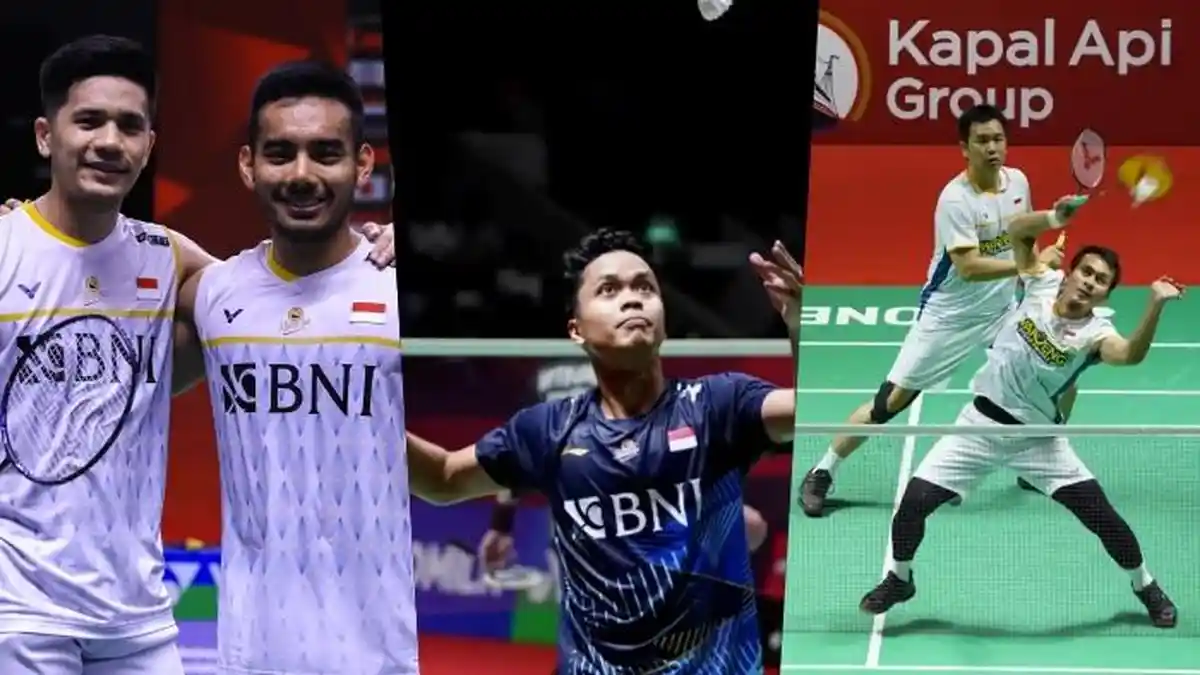 Lengkap Hasil Indonesia Open 2023 Hari Ini, Penutupan Manis, Pram/Yere Susul Ginting dan Daddies