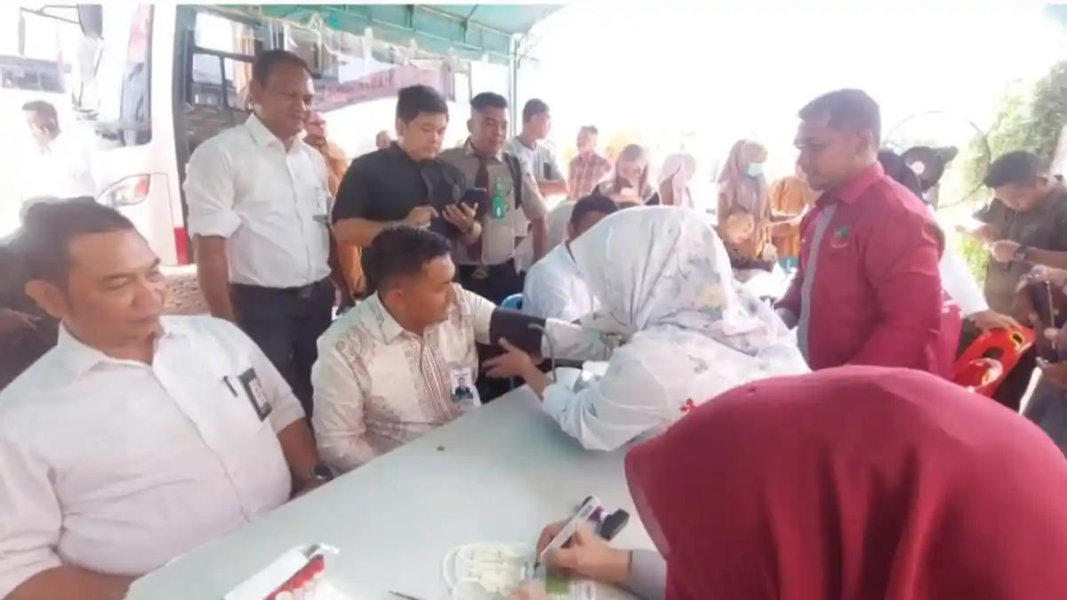 Sambut HUT Ke-51, Bank Aceh Syariah Bireuen Kumpulkan Darah 111 Kantong