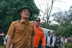Bupati Ischak Dampingi Gubernur Jateng Tinjau Bencana Tanah Bergerak di Desa Padasari Tegal