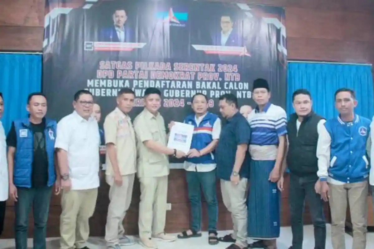 Lalu Pathul Bahri Serius Maju Pilgub NTB 2024, Daftar di PKB, Demokrat, dan PAN