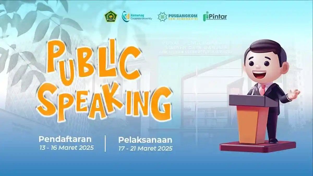 Kunci Jawaban Pelatihan Pintar Kemenag 2025, Modul 3.2 Teknik Dasar Public Speaking - Bagian 2