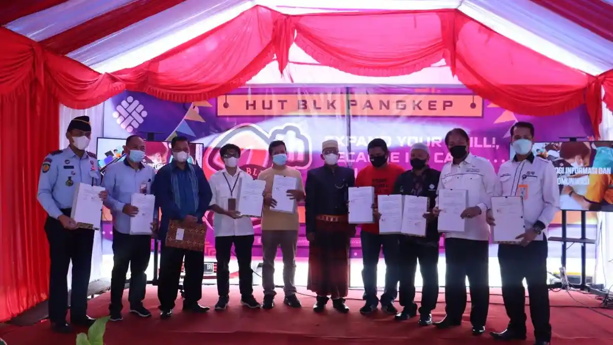 Jalin Kerjasama dengan PT Anugrah Diantas, BLK Pangkep Siap Kirim Alumni ke Luar Negeri