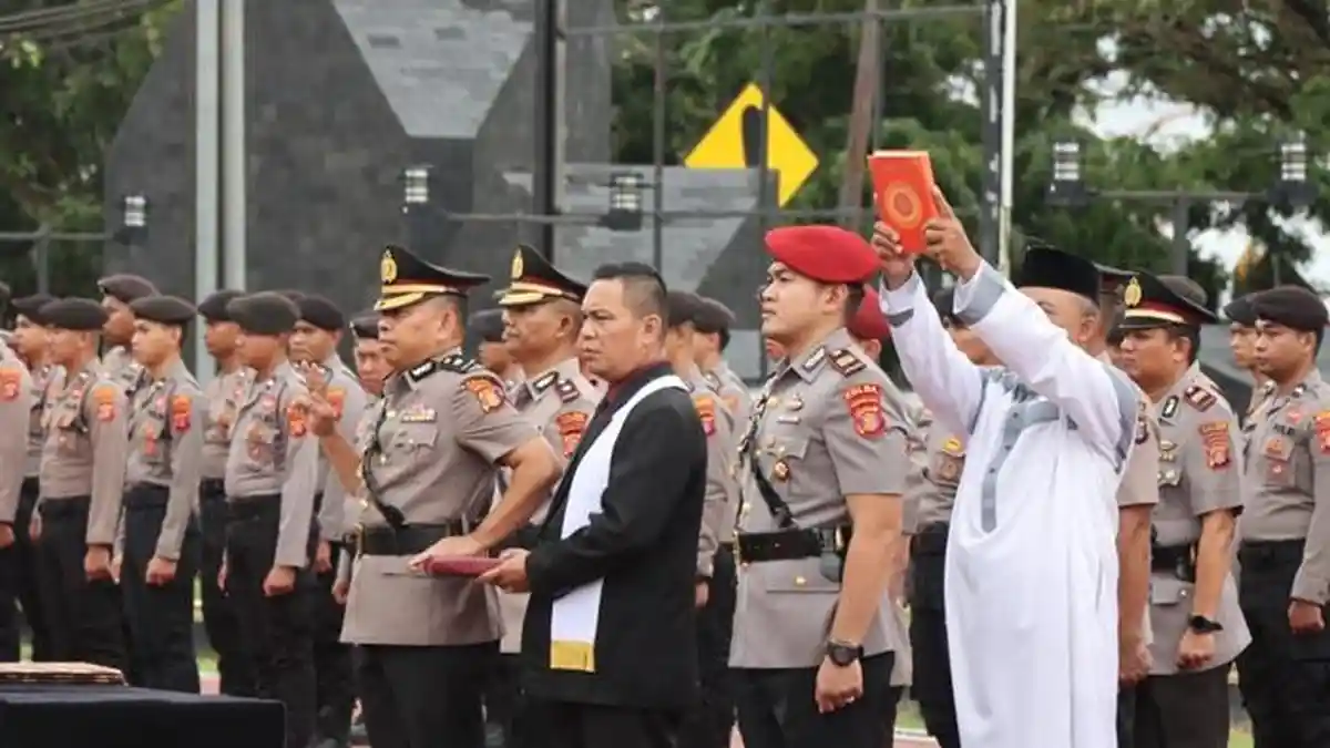 Polres Kukar Gelar Upacara Sertijab Hari Ini, 8 Pejabat Berganti Posisi