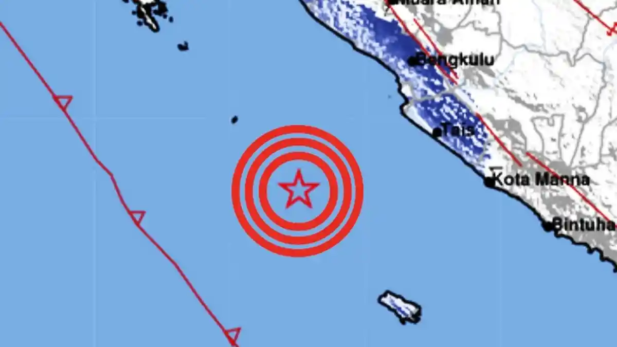 Gempa Bumi Terkini Rabu 14 Juli 2021 Malam, Berikut Lokasi dan Data Magnitudo Info BMKG