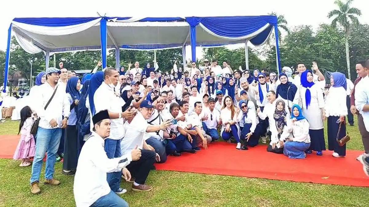 Gubernur Herman Deru Halal Bihalal Bersama IKA Smanta Palembang