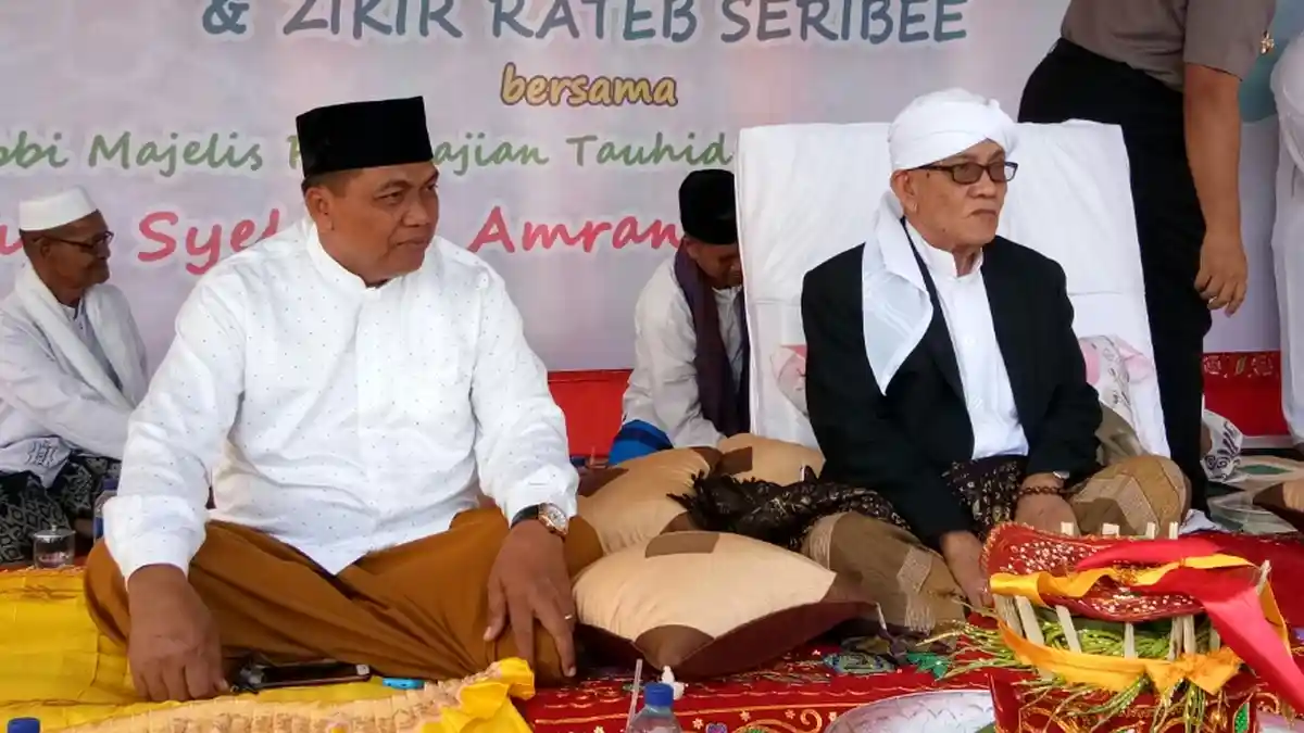 Syekh Amran Waly Isi Tausiyah Akbar Peringatan 1 Muharam di Aceh Singkil