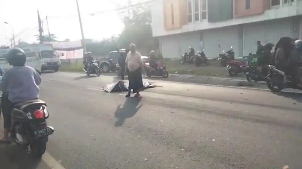 Kecelakaan Maut di Cerme Gresik, Pengendara Honda Supra Asal Mojokerto Meninggal Dunia