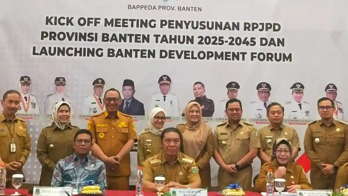 Pemprov Banten Mulai Rancang RPJPD Tahun 2025-2045, Al Muktabar: Dukung Indonesia Emas