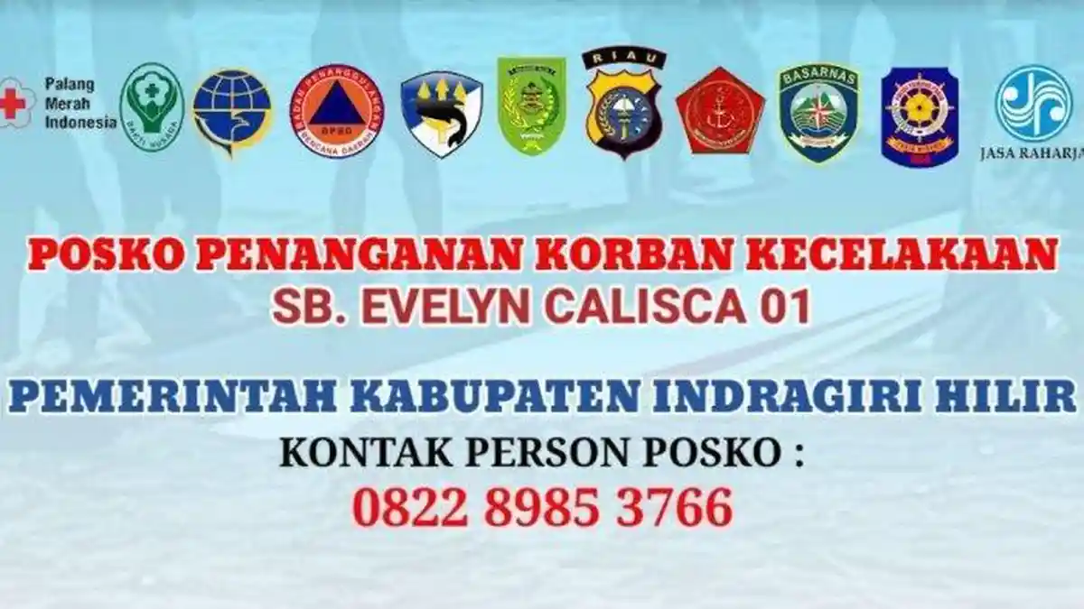 Keluarga Korban Speedboat Evelyn Calisca 01 Bisa Hubungi Posko Pengaduan