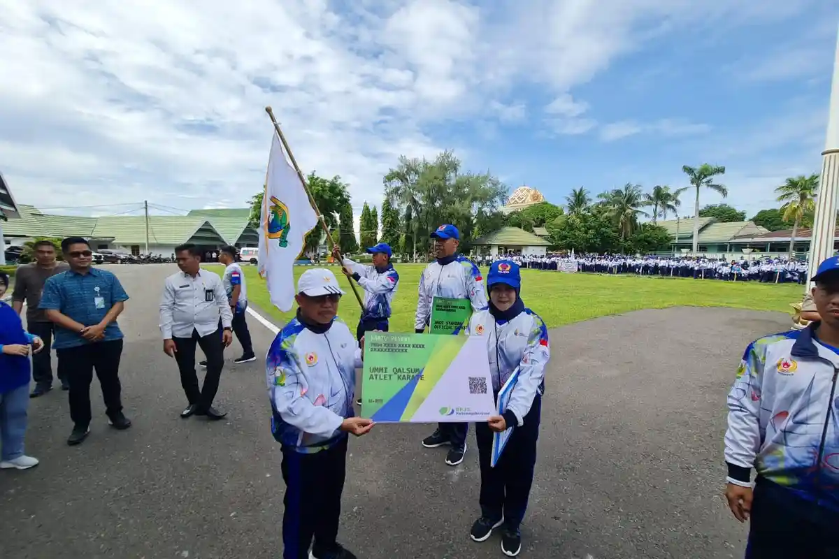 KONI Majene Lindungi 413 Atlet Porprov dengan BPJS Ketenagakerjaan