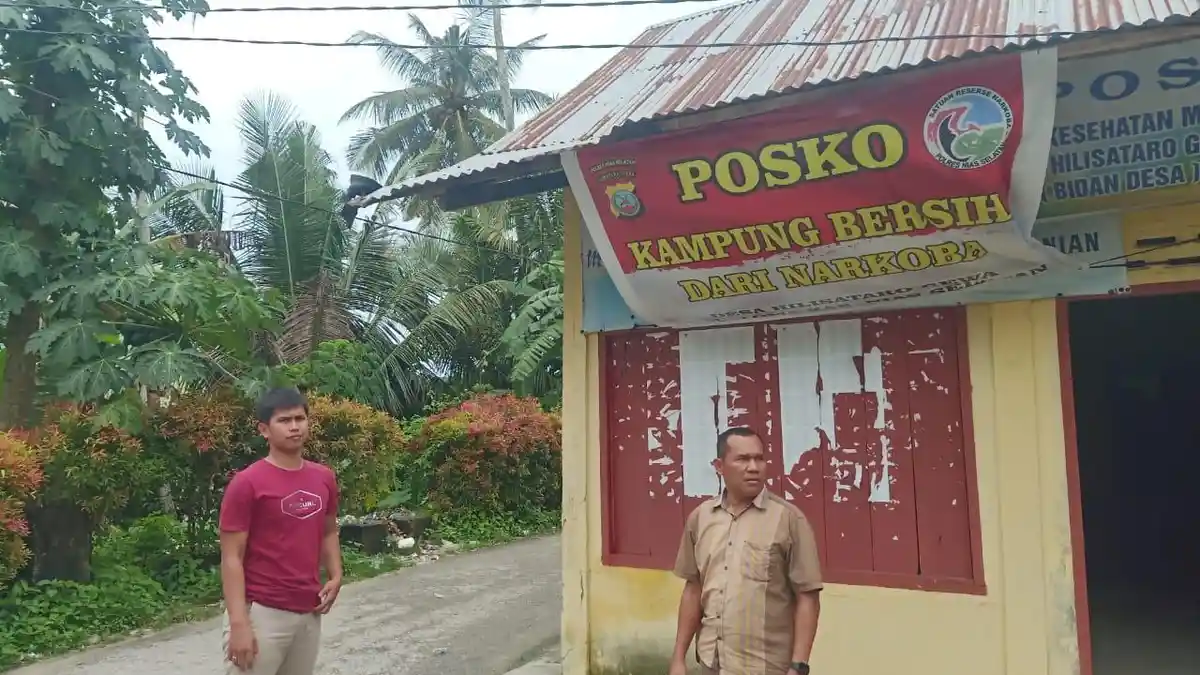 AKP Reinhard Sianipar Patroli di Kampung Bebas Narkoba