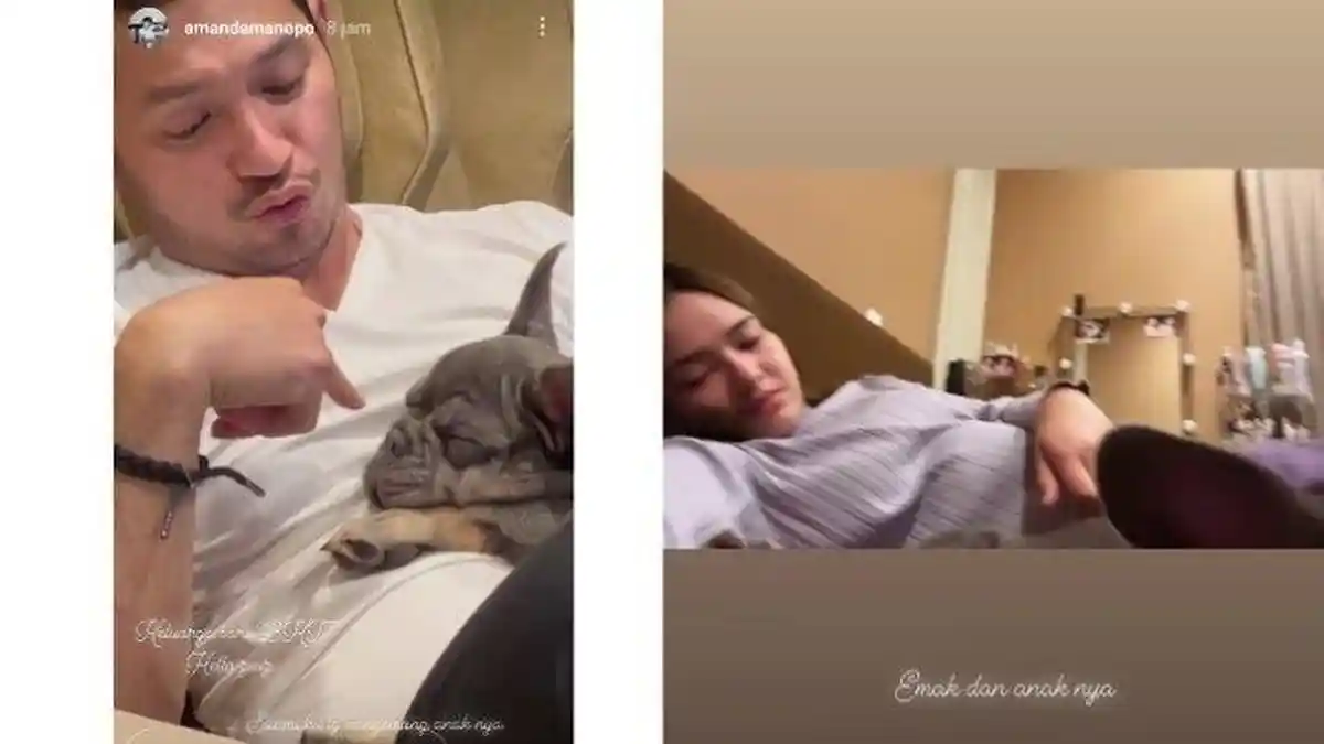 Perlihatkan Video Call, Amanda Manopo Umbar Kemesraan dengan Evan Sanders, Fans Dibuat Heboh