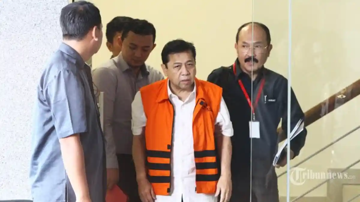 Beberapa Hari Ditahan KPK, Setya Novanto Curhat Tentang Kondisi Tanahan ke Koleganya