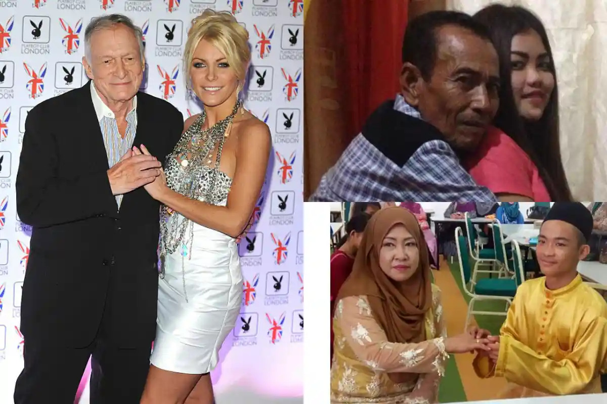 Seperti Sofian dan Martha, 3 Pasangan Ini Terpaut Usia Puluhan Tahun, Jodoh Emang Nggak Kemana!