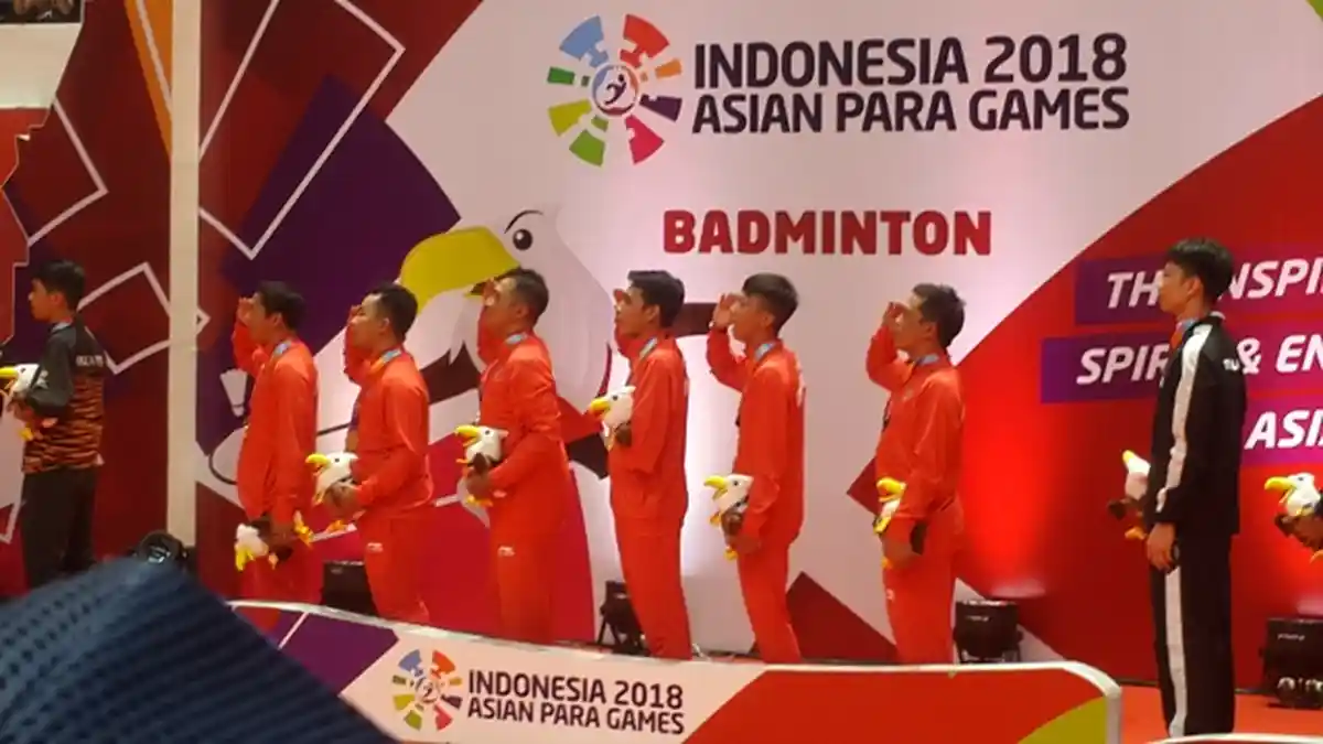 Klasemen Perolehan Medali Emas Asian Para Games 2018 Hari Kedua: Indonesia di Urutan ke-5