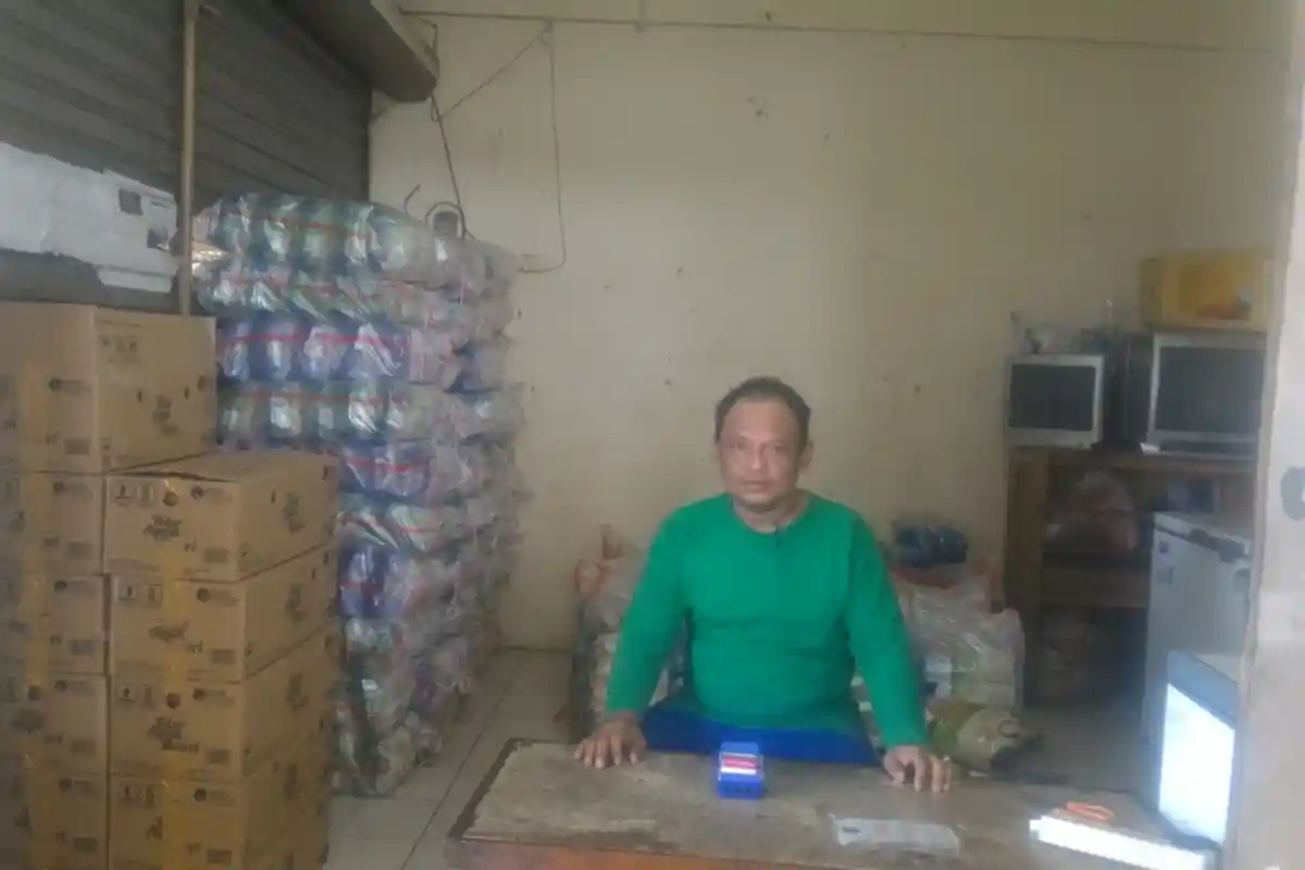 Cerita Mahmudin, 2 tahun Tidak Digaji Mengurus Operasional Pangan Murah KJP