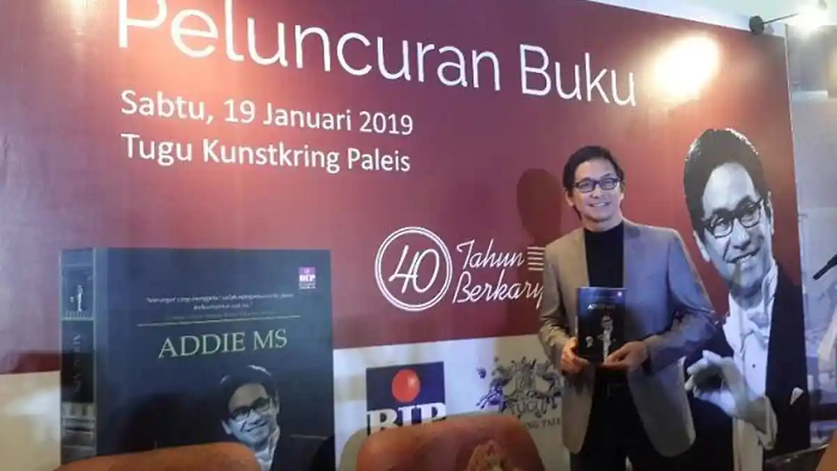 40 Tahun Berkarya, Addie MS Luncurkan Buku Biografi