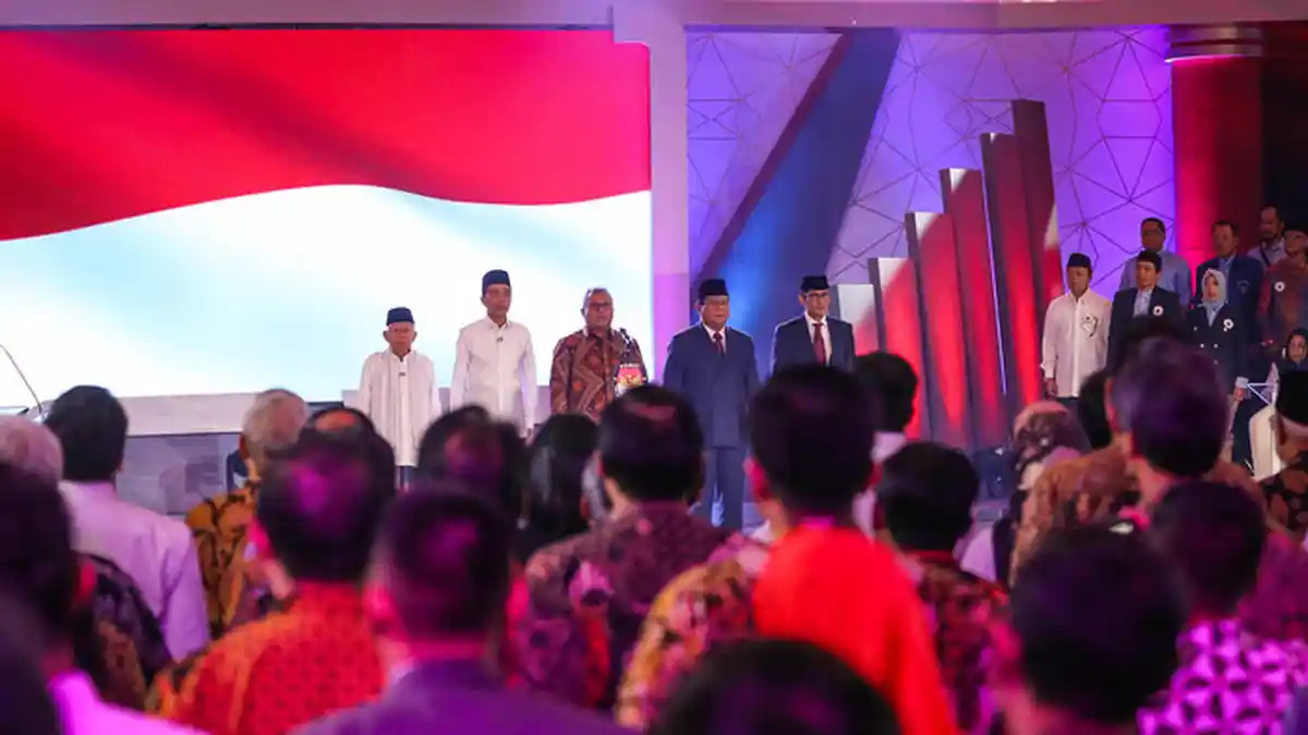 Live Streaming Debat Kedua Pilpres 2019 Jokowi Vs Prabowo, Minggu (17/2) Pukul 20:00 di 4 Stasiun TV