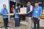Korpri Kabupaten Tegal Serahkan Dua Unit Starlink Mendukung Komunikasi Posko Pengungsian Padasari