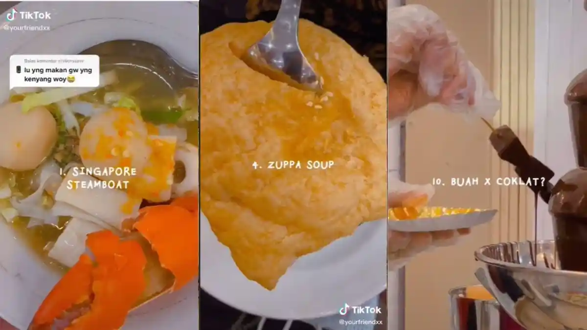 Gadis Ini Buat Video Makan Banyak Menu di Kondangan, Sang Pengantin Malah Senang Pernikahannya Viral