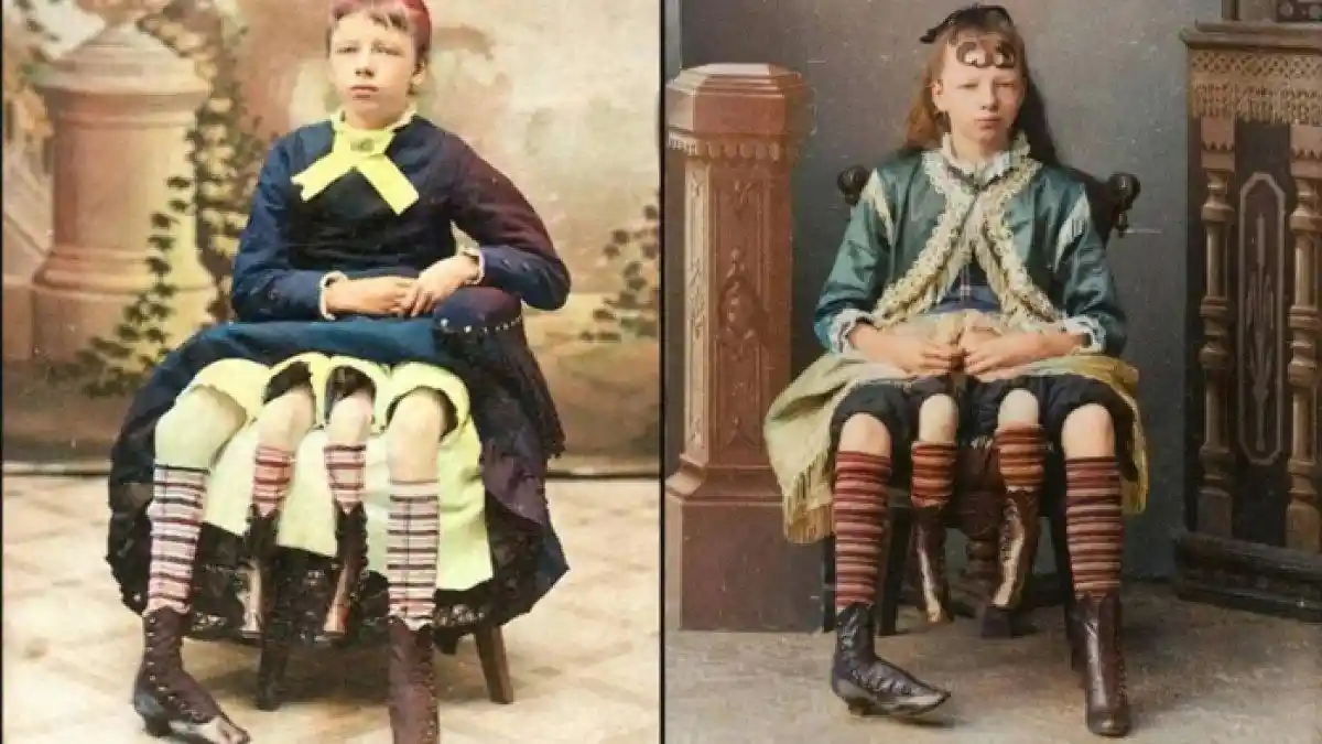 Lahir Dengan Empat Kaki, Sosok Gadis Ini Jadi Legenda di Tahun 1800-an, Pemakaman Sempat Dibeton