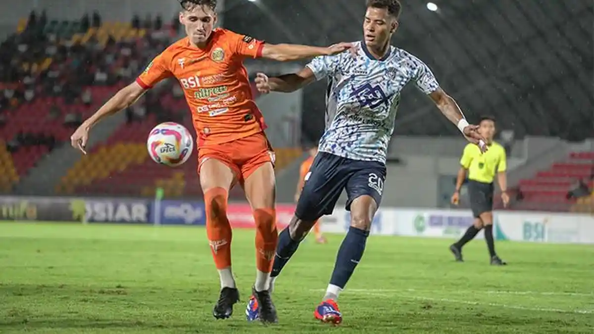 Gol Deri Corfe Selamat Persiraja dari Kekalahan, Ditahan Imbang PSPS Pekanbaru 1-1