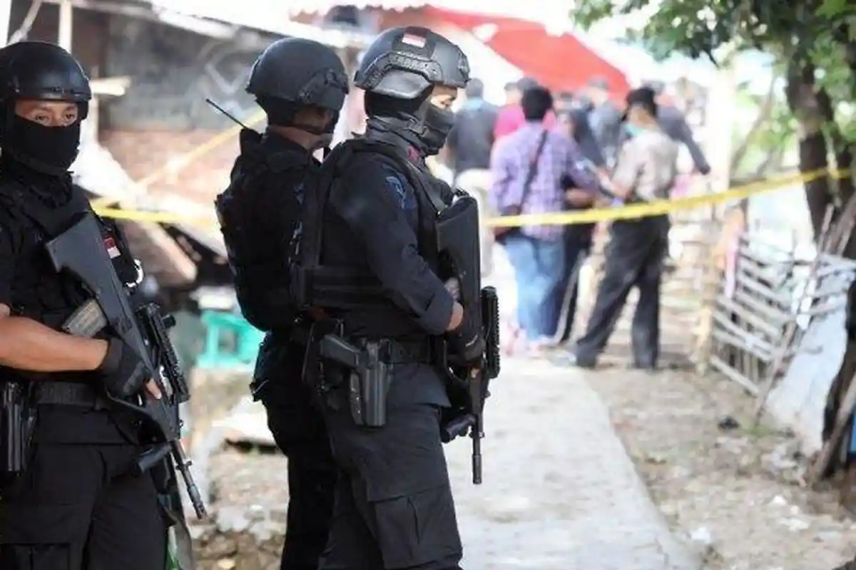 Densus 88 Tangkap 6 Orang Terduga Teroris di Bima NTB, Pengamanan Ketat Dilakukan