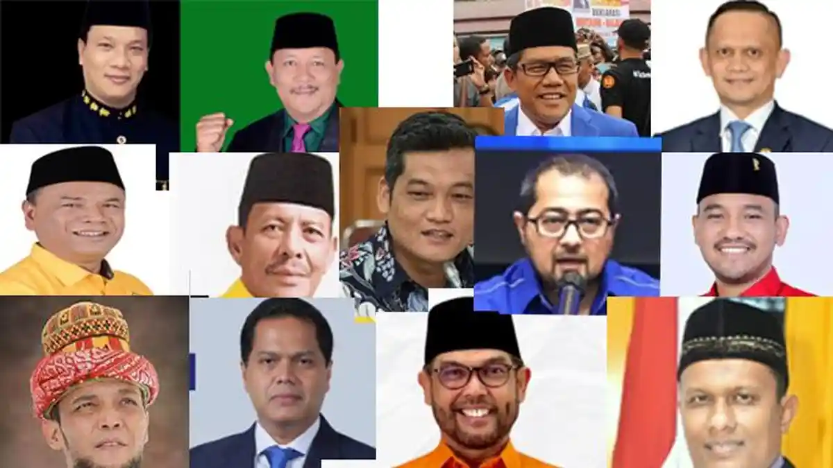 13 Anggota DPR RI Asal Aceh Dilantik Besok, Ini Nama dan Raihan Suaranya