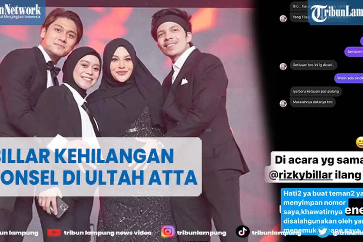 Rizky Billar Kehilangan Ponsel di Pesta Ultah Atta, Sahabat Curiga Ada Sindikat