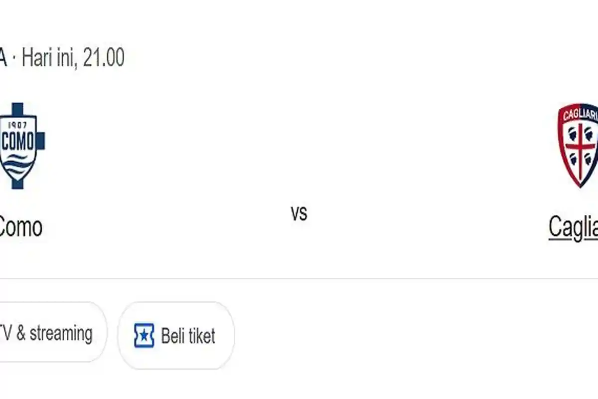 Prediksi Skor dan Susunan Pemain Como VS Cagliari, Adu Skill Morata dan Esposito