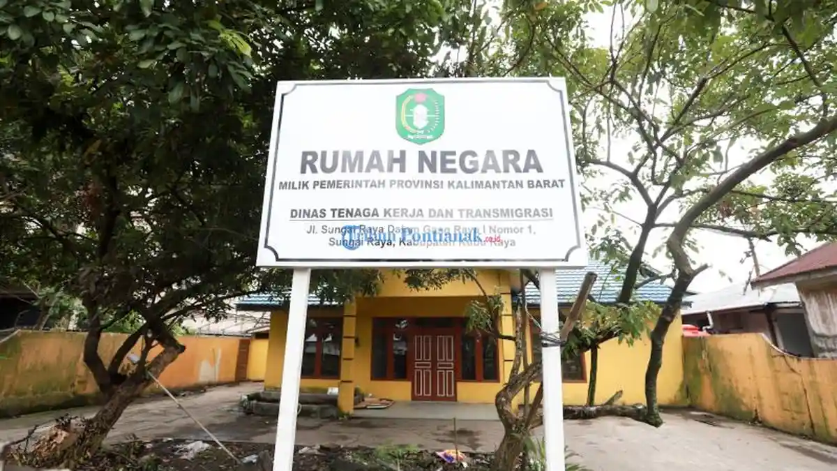 FOTO: Pemprov Kalbar Amankan Aset Negara dan Rumah Dinas - plang-aset-pemprov.jpg