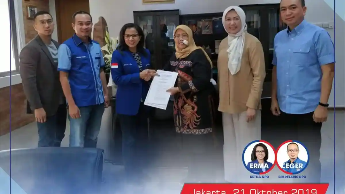 Erma Ranik Gantikan Suryadman Gidot Pimpin Demokrat Kalbar