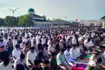 Bupati Nagan Raya TRK Khatib Shalat Idul Fitri Jamaah Syattariyah di Peulekung Hari Ini