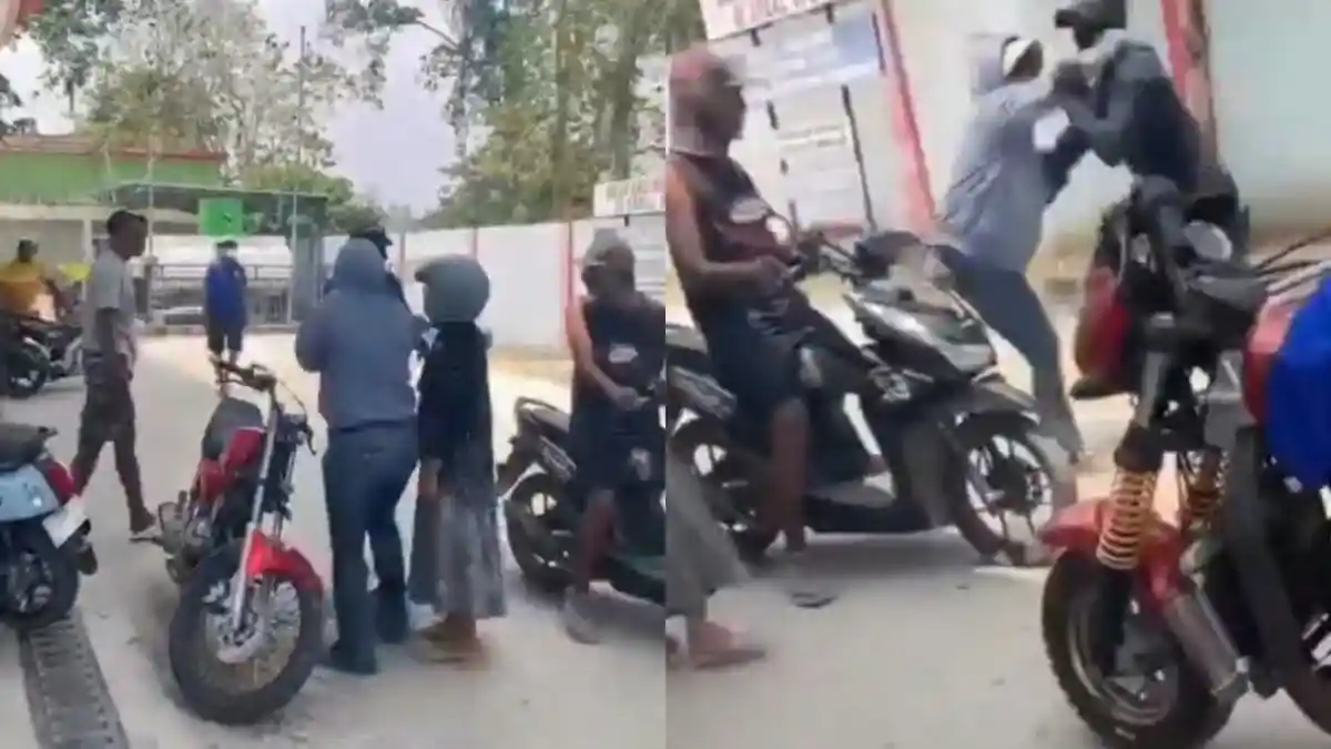 Antrean Panjang BBM di SPBU Warangga Muna Memanas, Warga Cekcok dengan ...